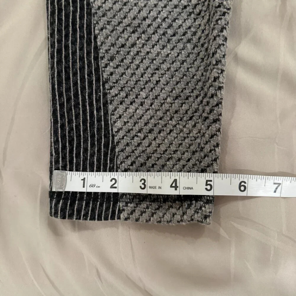 Free People Grey & Black Knit Textured Leggings - Picture 12 of 12